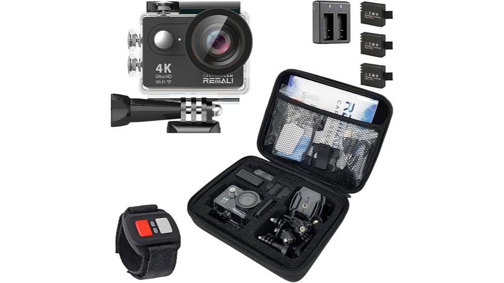 4k waterproof action camera