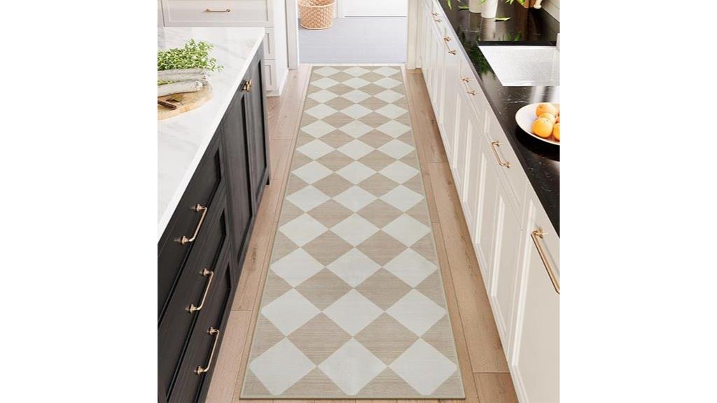 beeiva checkered long runner