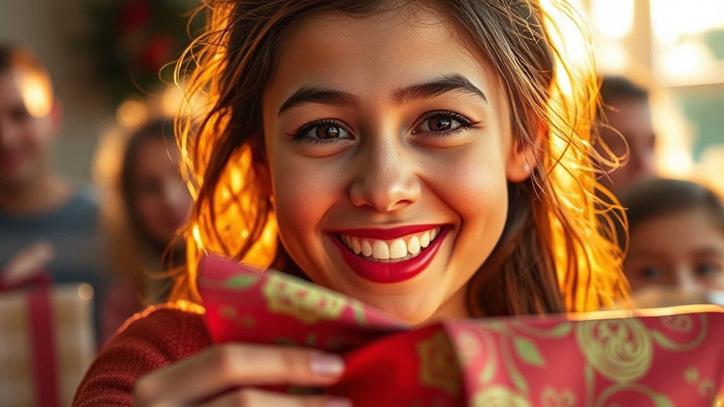 build excitement through surprise