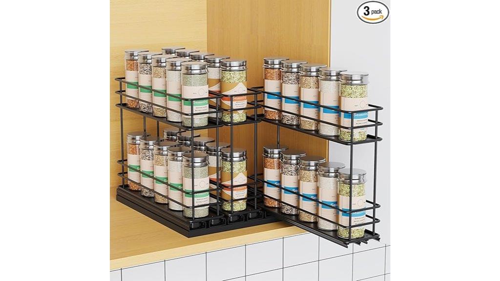cabinet spice rack pull