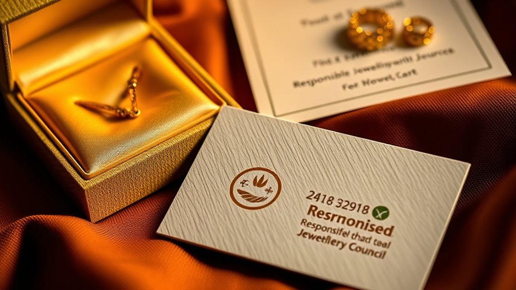 certified ethical gold sourcing