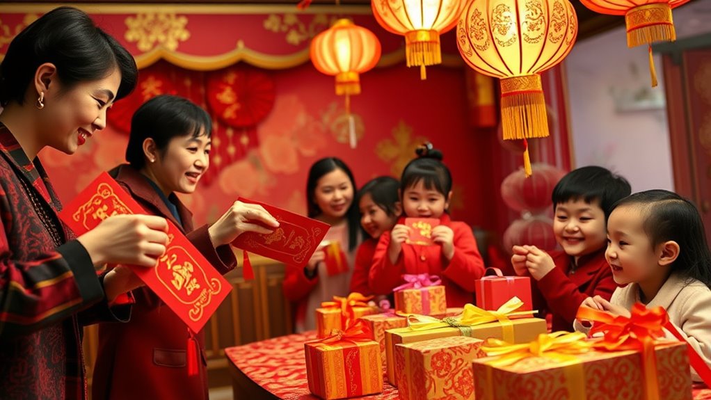 chinese new year gift exchange