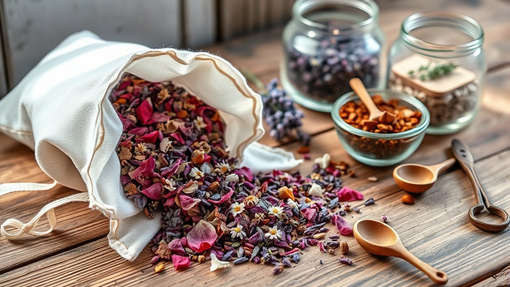 choose calming aromatic blends