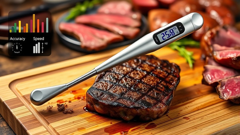 choosing precise cooking thermometers