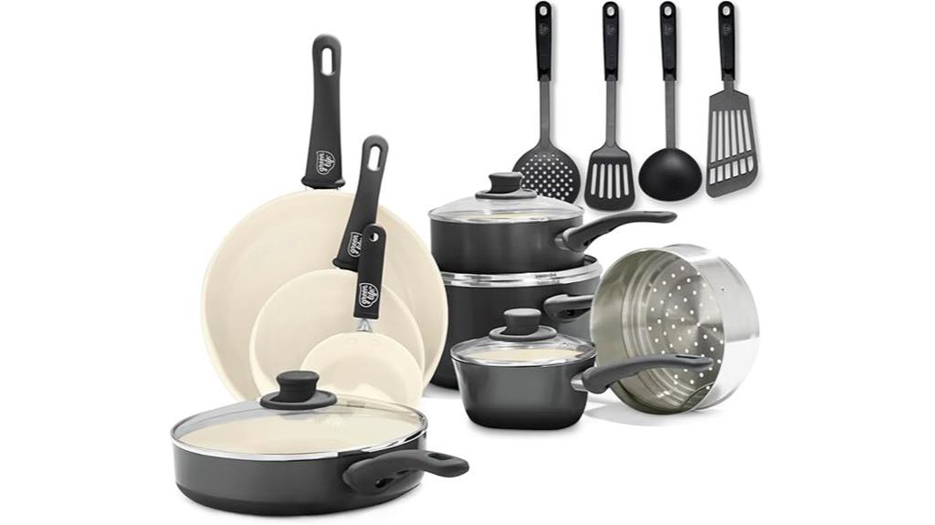 complete 16 piece cookware set