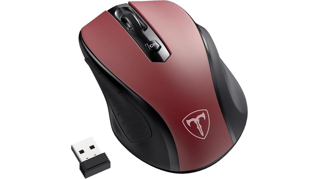 cordless usb computer mouse
