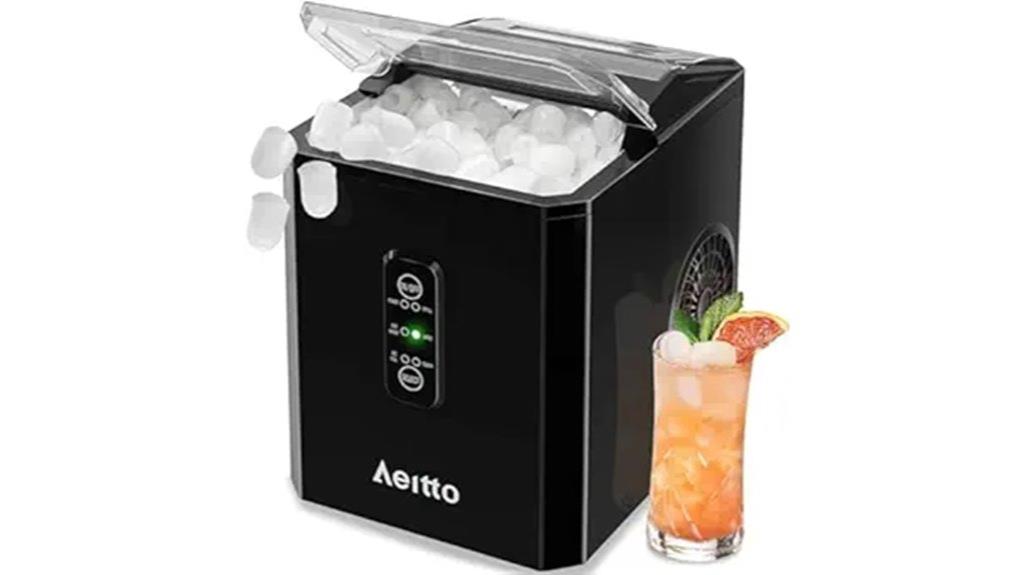 countertop ice maker set