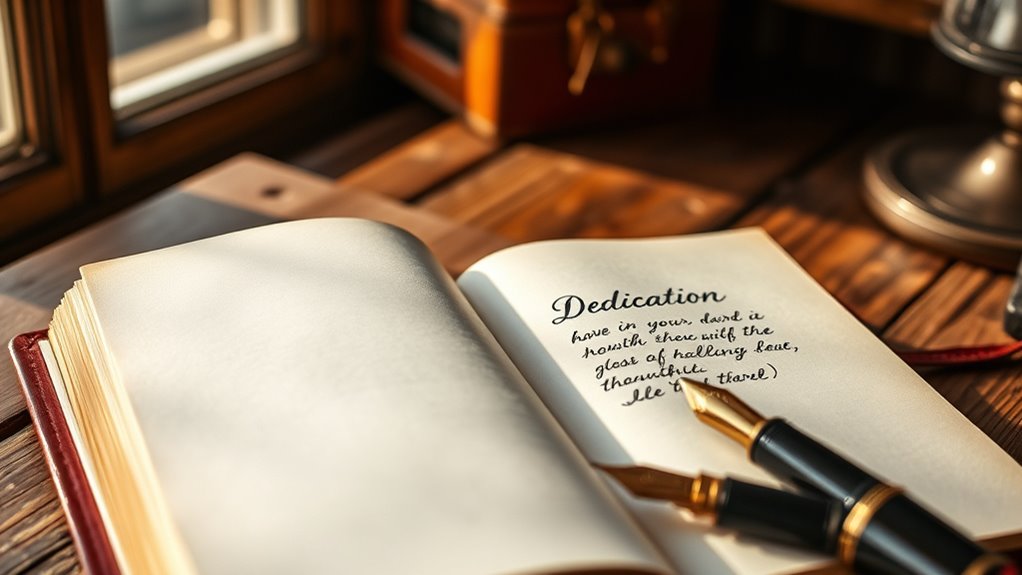 crafting a heartfelt gift message