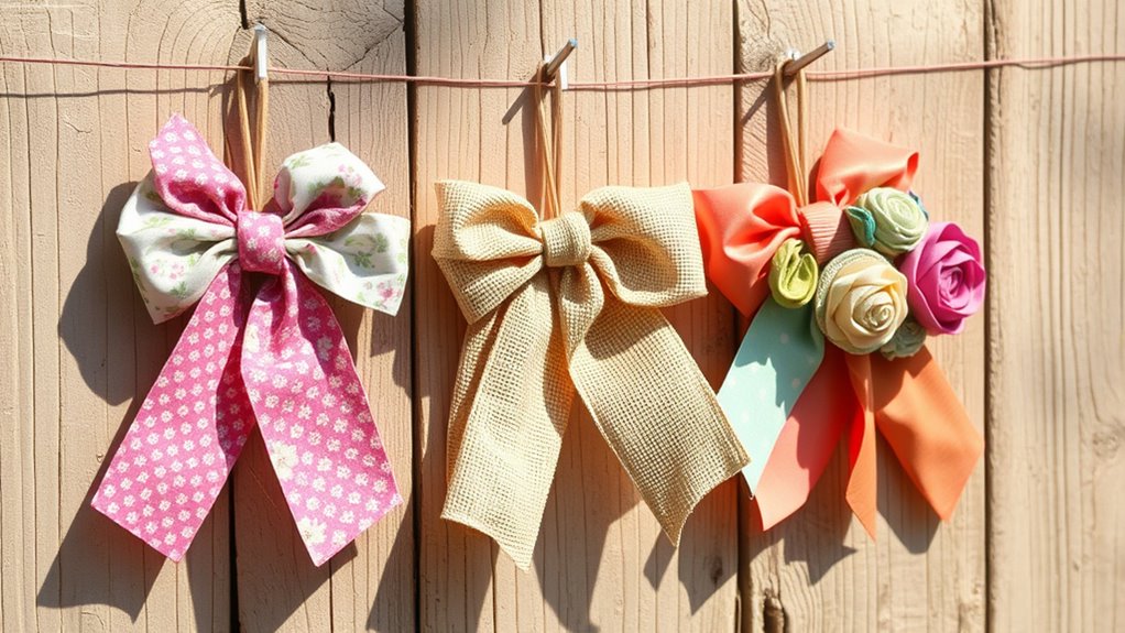 creative fabric scrap embellishments