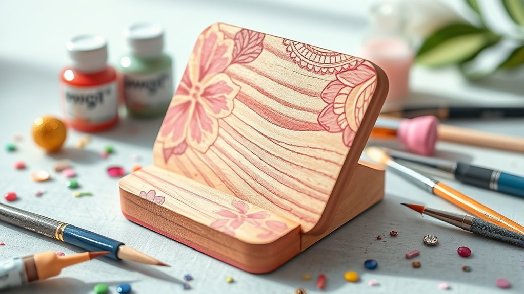 customize with colorful decorations