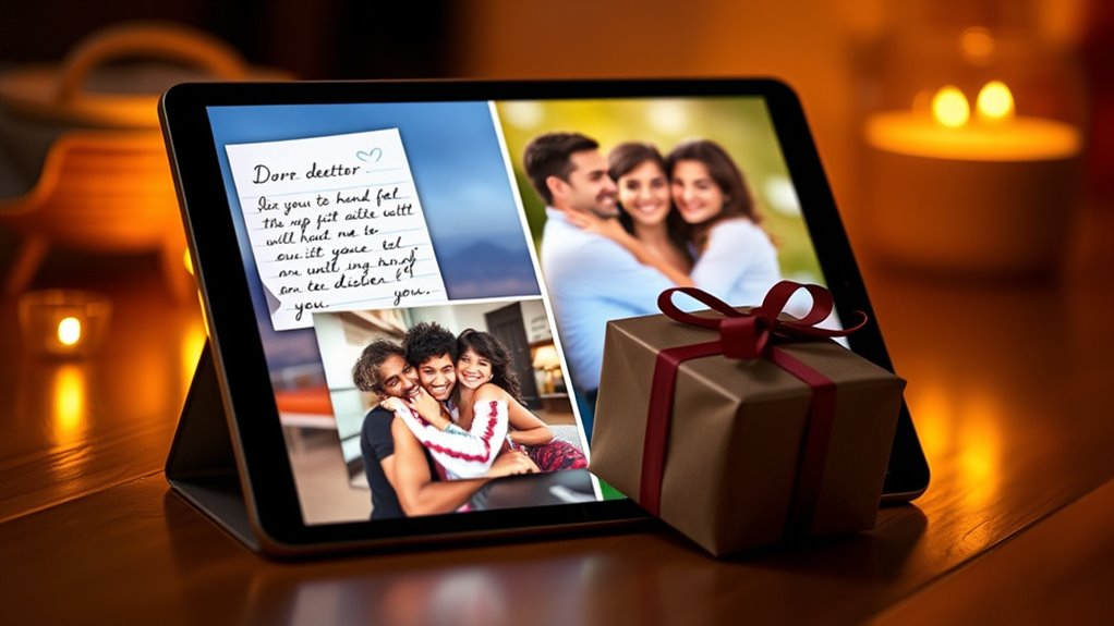 digital memories and personal touch