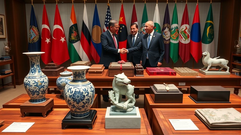diplomatic gifts promote shared values