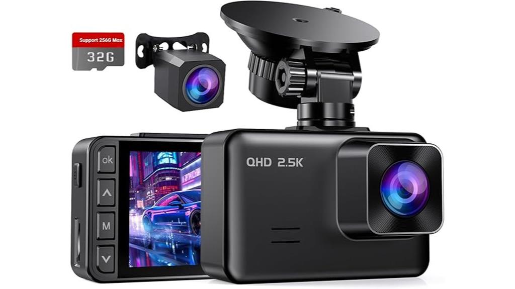 dual 2 5k and 1080p cameras