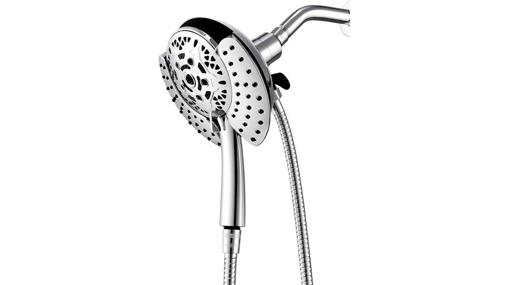 dual shower head system