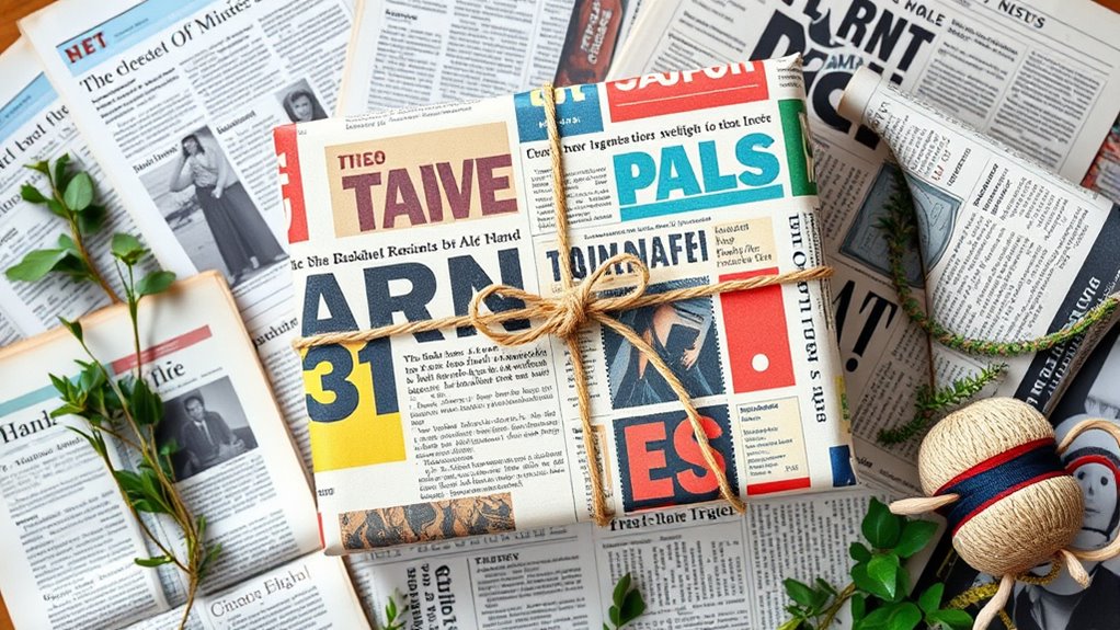 eco friendly creative gift wrapping
