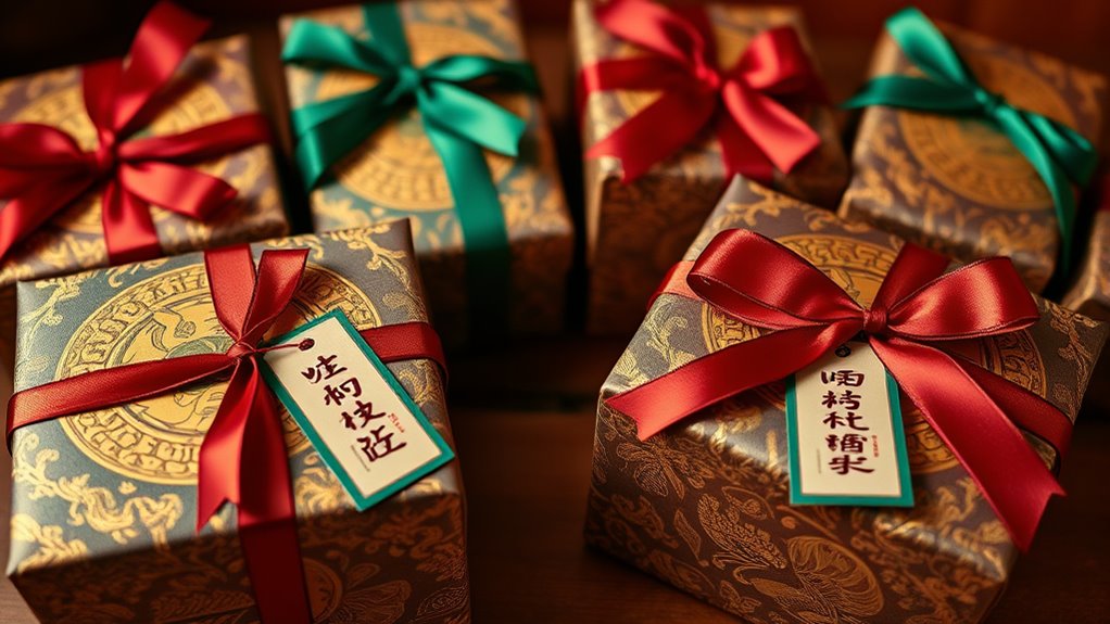 elegant festive eco friendly wrapping