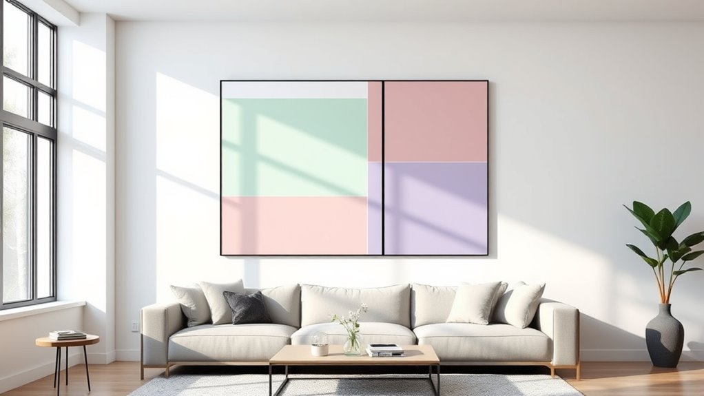 elegant minimalist color harmony