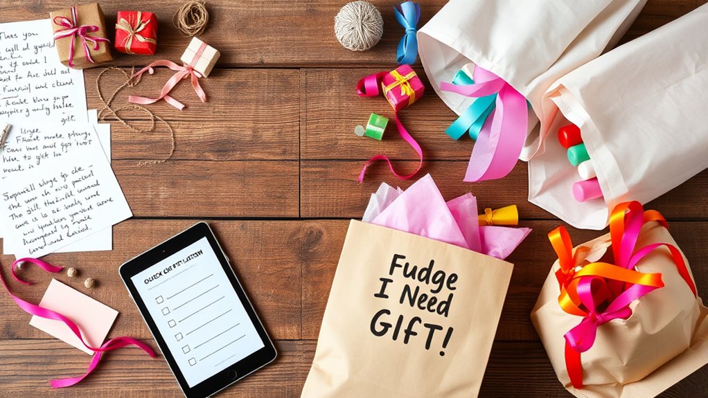 elegant neat gift wrapping
