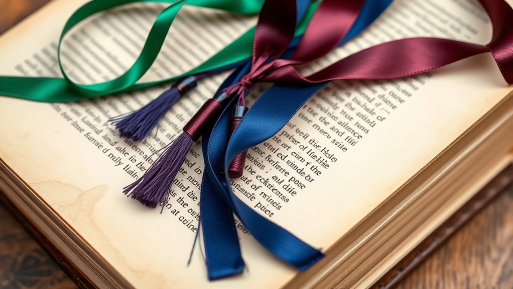 elegant personalized bookmark crafting