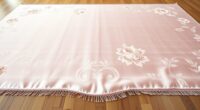 elegant pink silk rugs