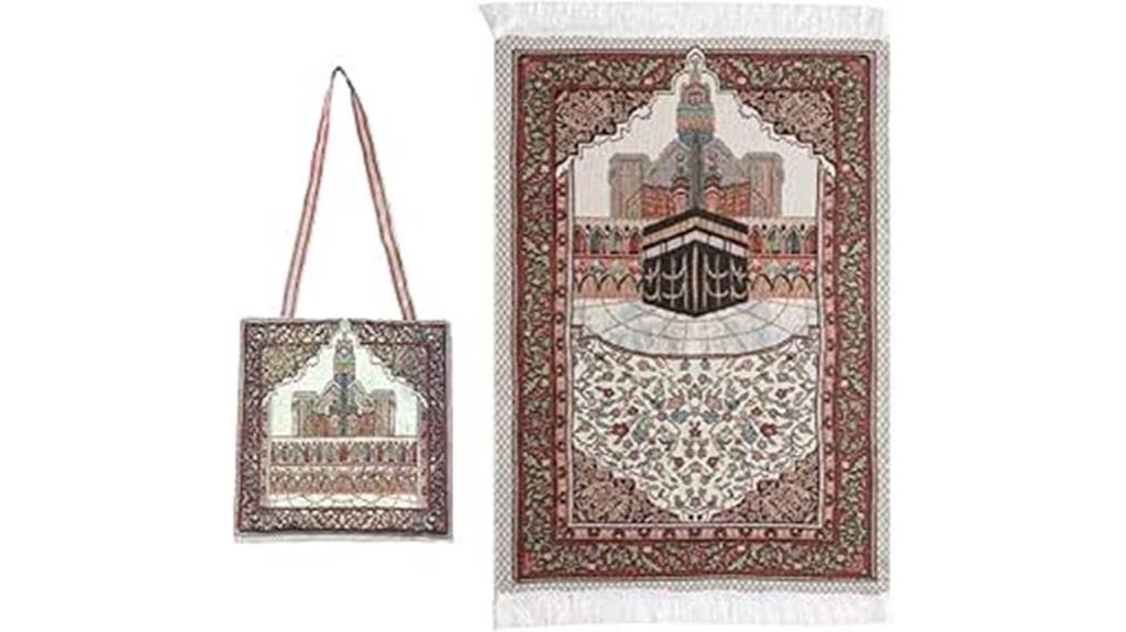 elegant prayer rug bag
