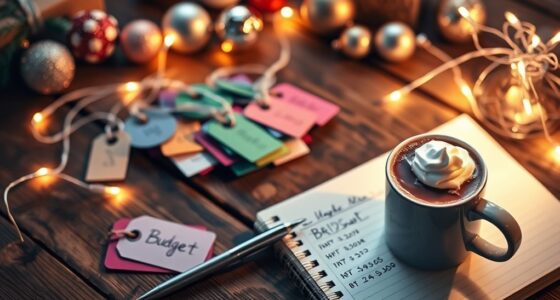 establish holiday gift budget