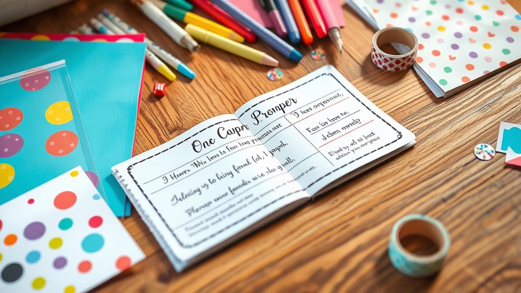 gather supplies and craft materials