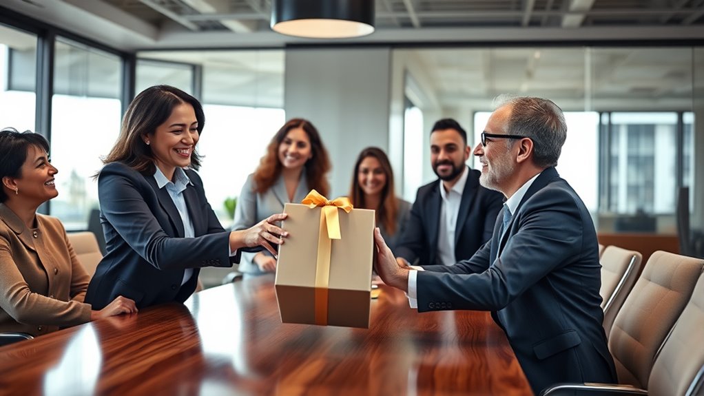 gifts foster workplace loyalty
