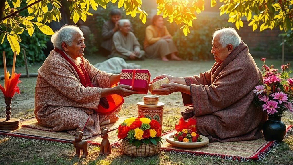 gifts in conflict rituals