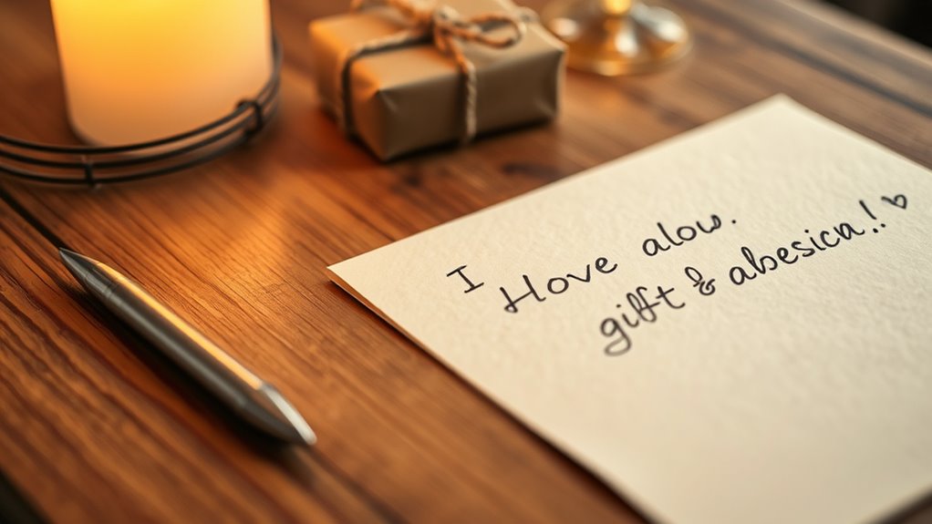 handwritten notes feel more authentic