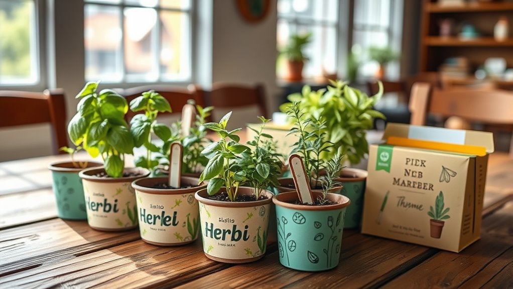 herb garden housewarming kits