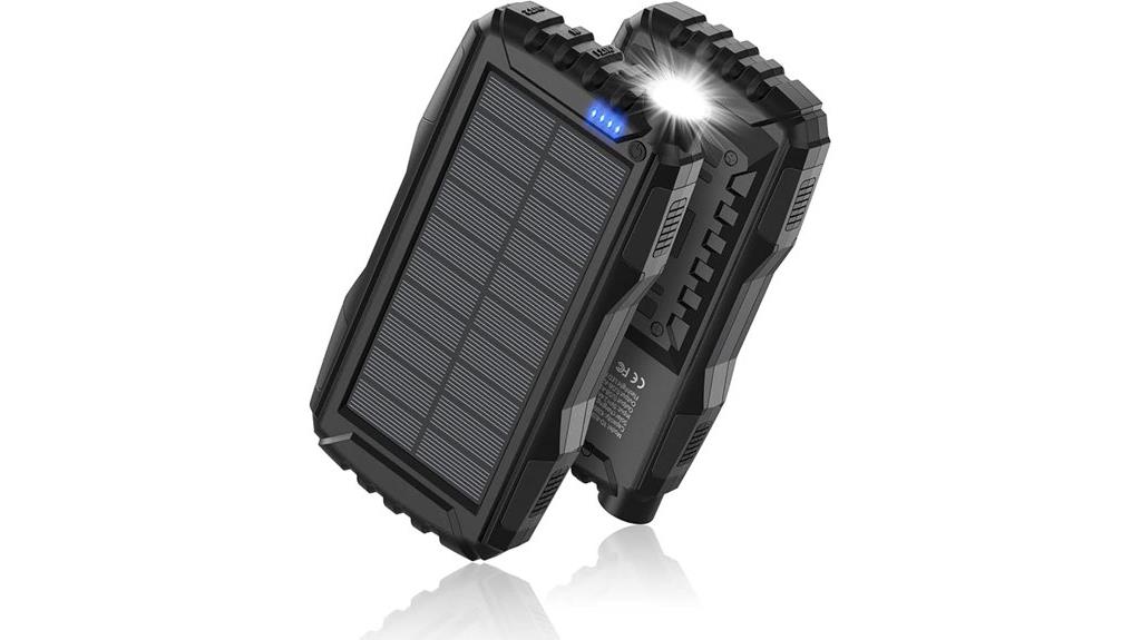 high capacity solar powerbank