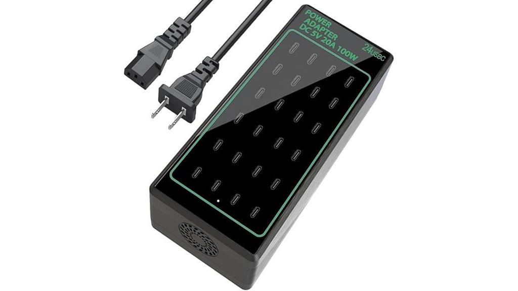 high capacity usb charging station