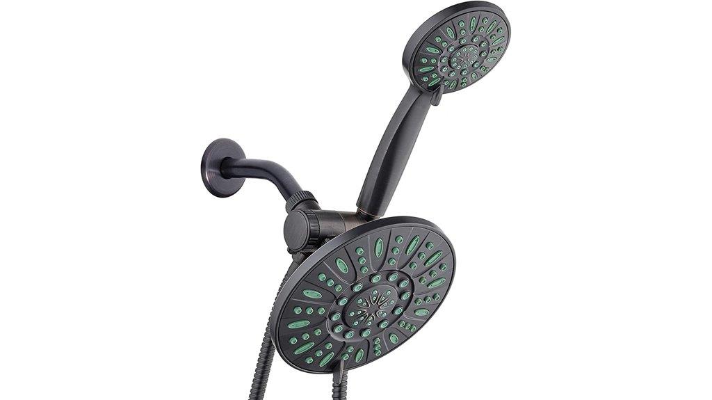 high pressure shower with microban