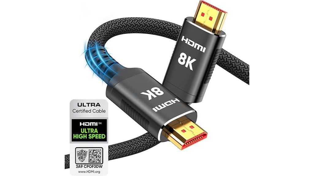 high speed 8k hdmi cable