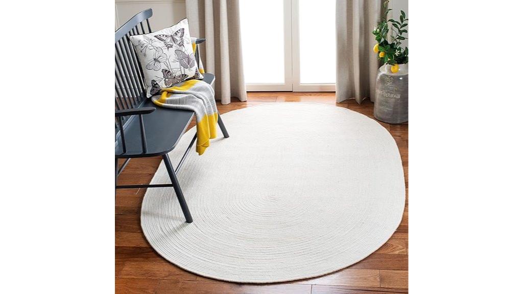 ivory 6x9 oval rug