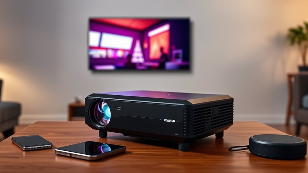 key portable projector features
