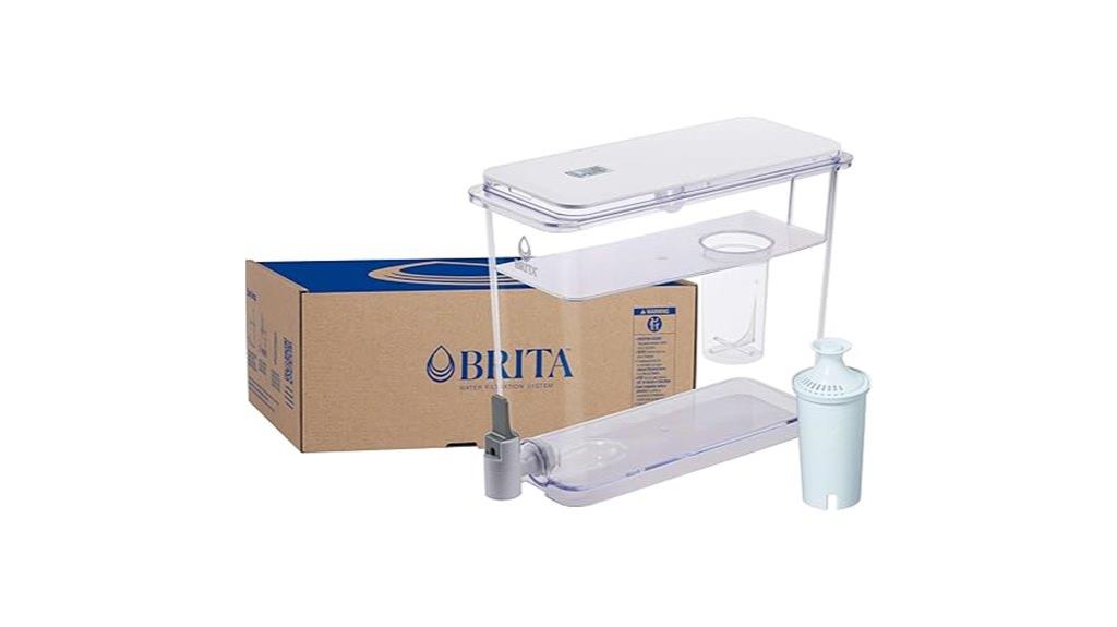 large filtered water dispenser