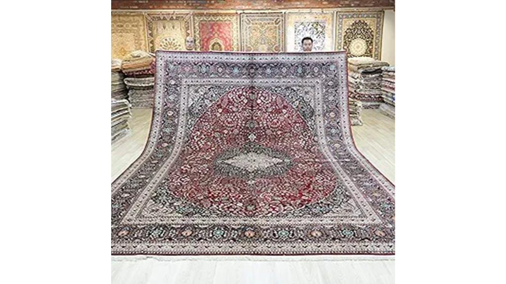 large traditional handmade rug
