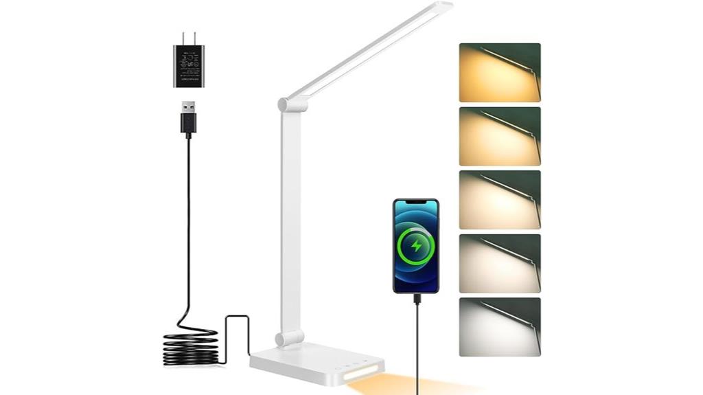 led desk lamp with usb