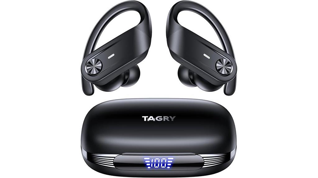 long lasting waterproof sport earbuds