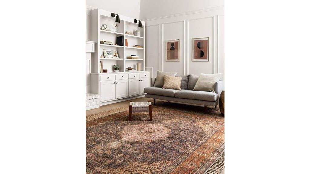 loren plum rug dimensions