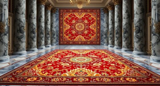 luxury large silk rugs