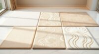 luxury neutral silk carpets