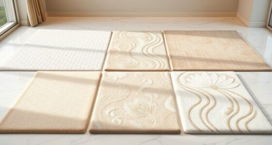 luxury neutral silk carpets