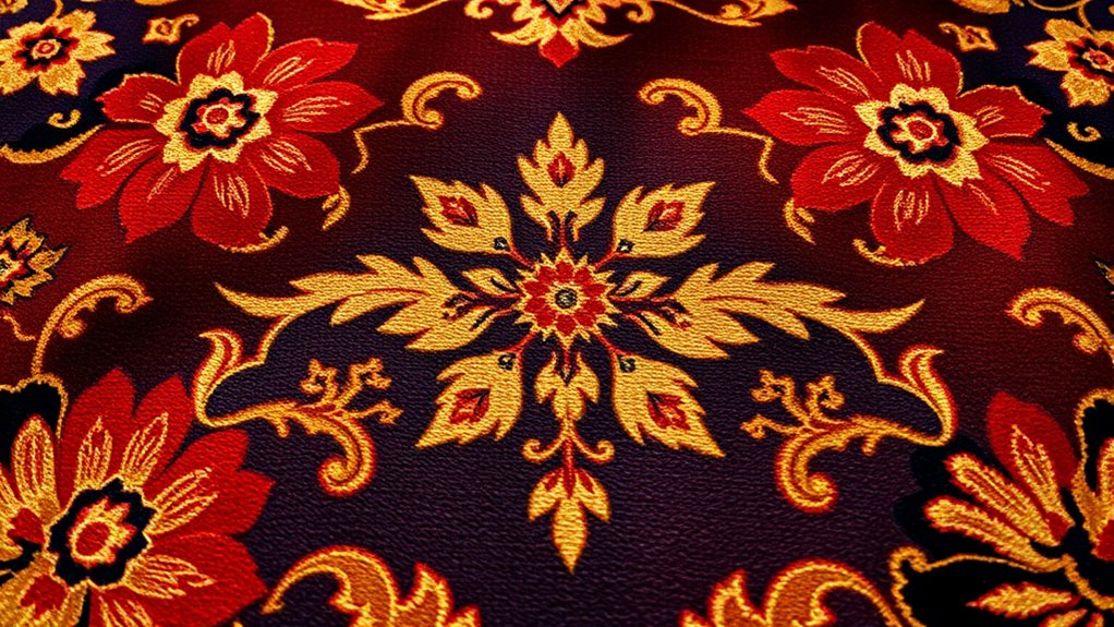 luxury persian silk carpets