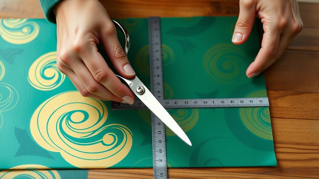 measure cut wrap precisely