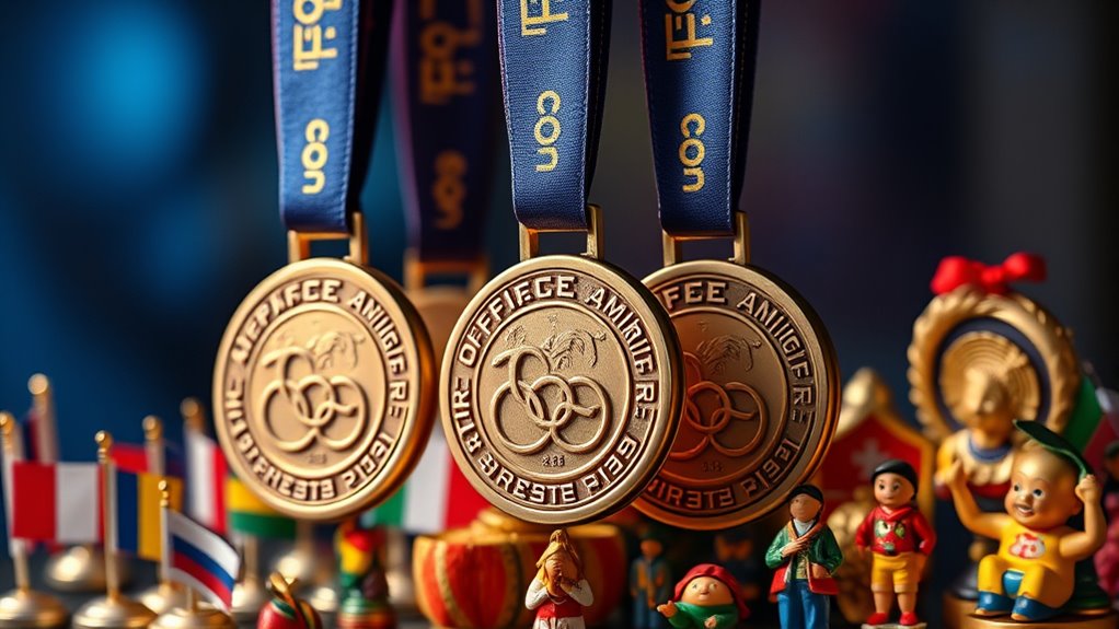 medals souvenirs cultural identity