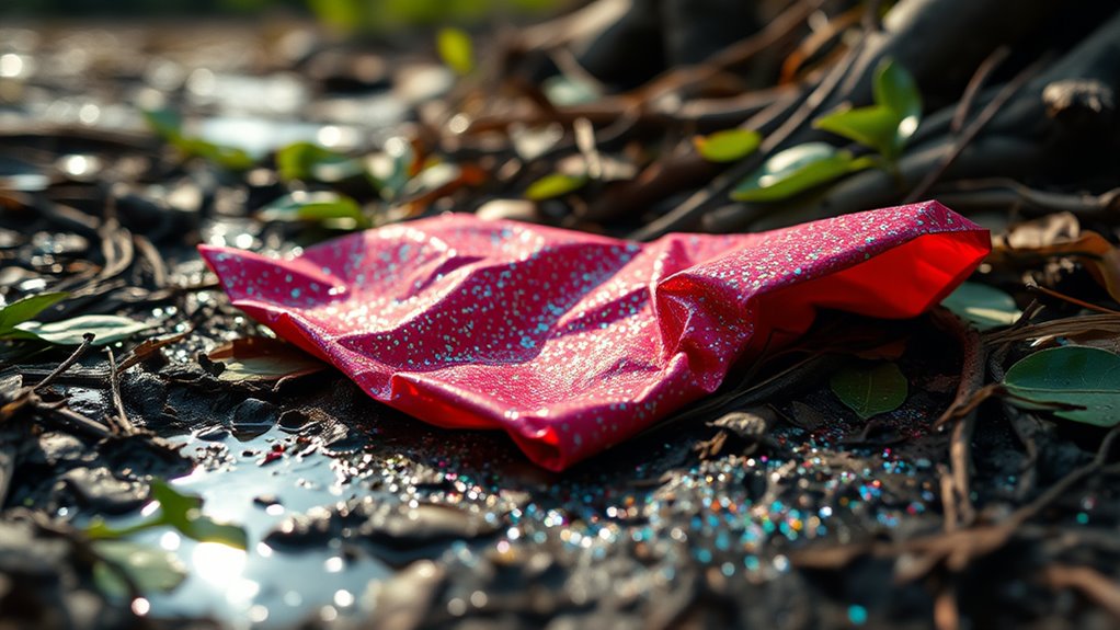 microplastics pollute ecosystems