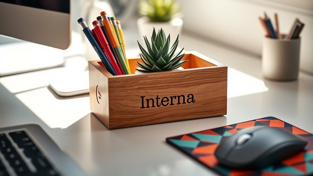 personalized office workspace accessories